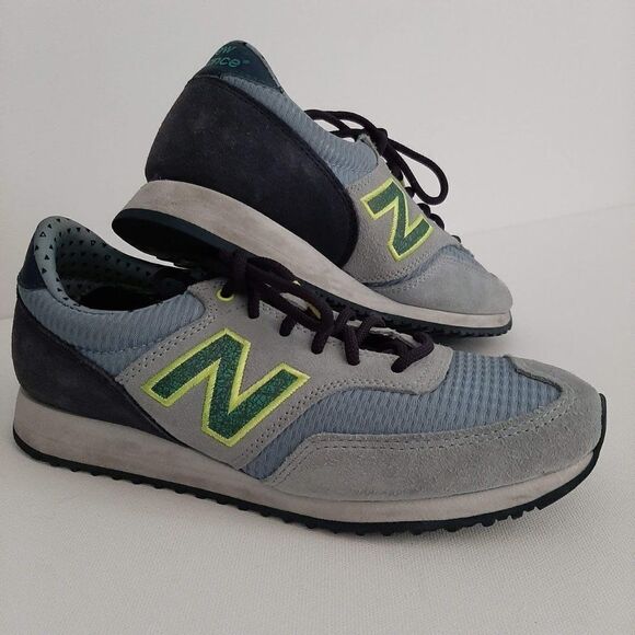 NEW Balance Womens Sneaker Gray/Blue 6.5 - Picture 3 of 13